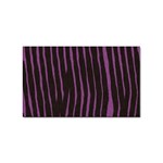 Zebra Sticker Rectangular (100 pack)