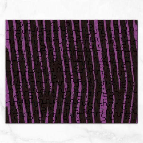 Zebra Jigsaw Puzzle (Rectangular) from ArtsNow.com Front