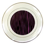 Zebra Porcelain Plate