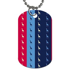 Giraffentapete Dog Tag (Two Front