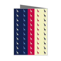 Giraffentapete Mini Greeting Card (8 Pack) from ArtsNow.com Left