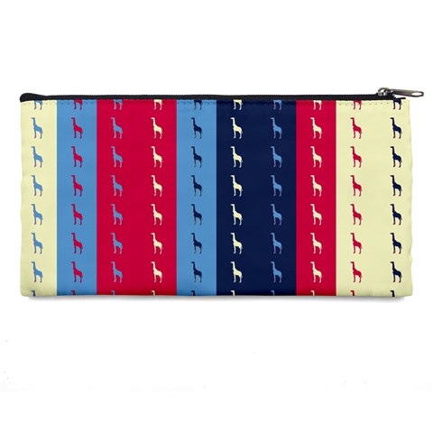 Giraffentapete Pencil Case from ArtsNow.com Back