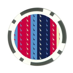 Giraffentapete Poker Chip (10 Pack) from ArtsNow.com Back