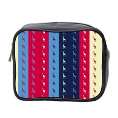 Giraffentapete Mini Travel Toiletry Bag (Two Sides) from ArtsNow.com Front