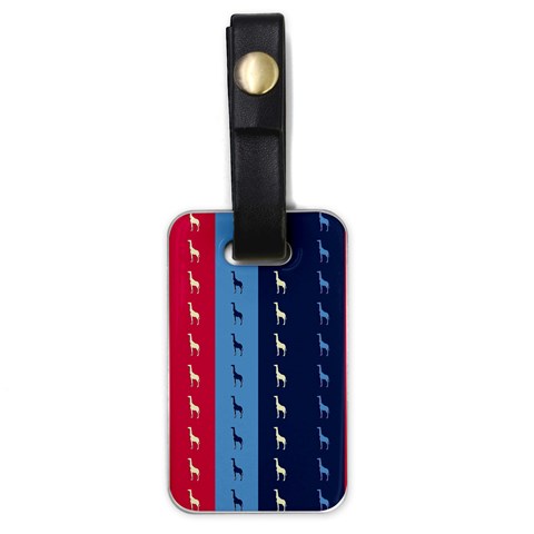 Giraffentapete Luggage Tag (One Side) from ArtsNow.com Front