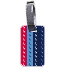 Giraffentapete Luggage Tag (Two Sides) from ArtsNow.com Front