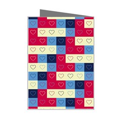 Hearts Mini Greeting Card from ArtsNow.com Right