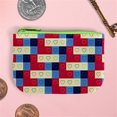 Hearts Coin Change Purse from ArtsNow.com Front