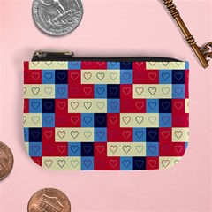 Hearts Coin Change Purse from ArtsNow.com Front