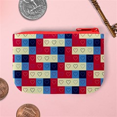 Hearts Coin Change Purse from ArtsNow.com Back