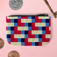 Hearts Coin Change Purse from ArtsNow.com Back