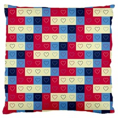 Hearts Large Cushion Case (Two Sided)  from ArtsNow.com Front