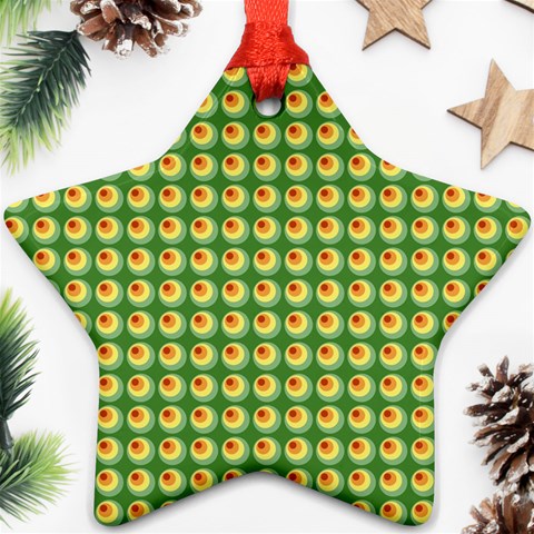 Retro Star Ornament from ArtsNow.com Front