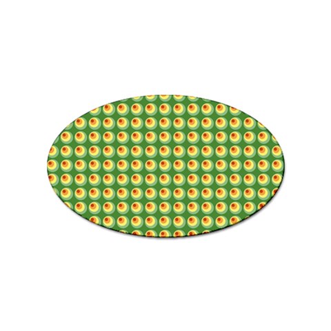 Retro Sticker 100 Pack (Oval) from ArtsNow.com Front