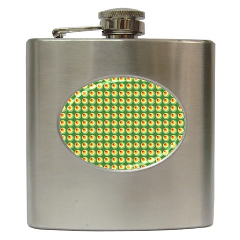 Retro Hip Flask from ArtsNow.com Front