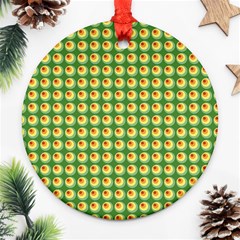 Retro Round Ornament (Two Sides) from ArtsNow.com Back