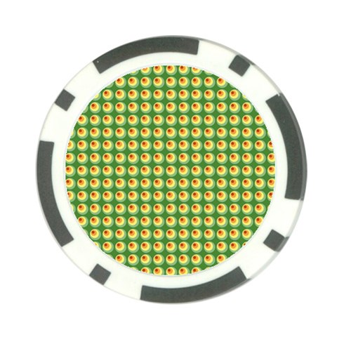 Retro Poker Chip from ArtsNow.com Front