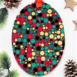 Retro Oval Ornament