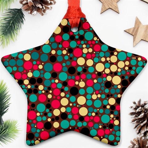 Retro Star Ornament from ArtsNow.com Front