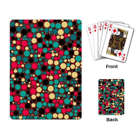 Retro Playing Cards Single Design from ArtsNow.com Back