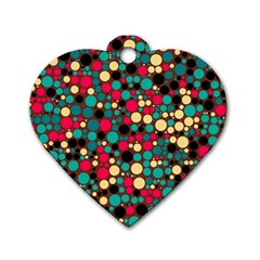 Retro Dog Tag Heart (Two Sided) from ArtsNow.com Front