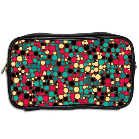 Retro Travel Toiletry Bag (Two Sides) from ArtsNow.com Back