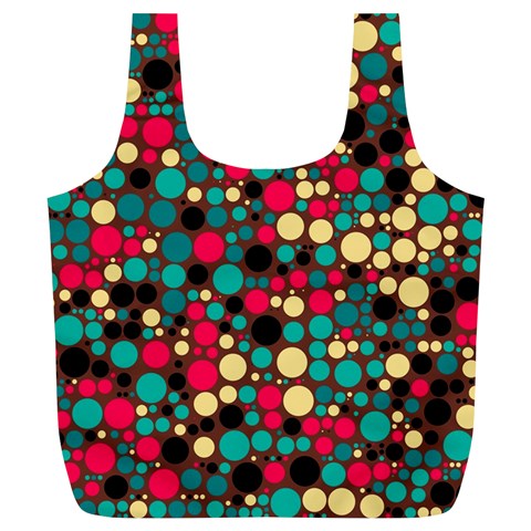 Retro Reusable Bag (XL) from ArtsNow.com Back