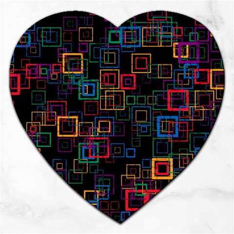 Retro Jigsaw Puzzle (Heart) from ArtsNow.com Front