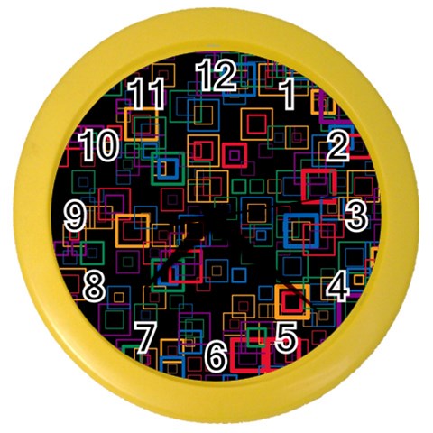 Retro Wall Clock (Color) from ArtsNow.com Front