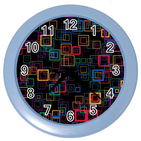 Retro Wall Clock (Color) from ArtsNow.com Front