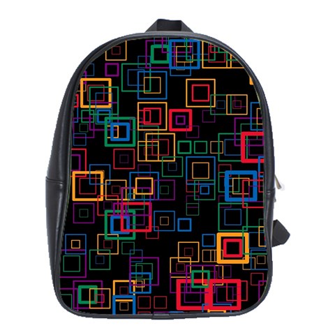 Retro School Bag (XL) from ArtsNow.com Front