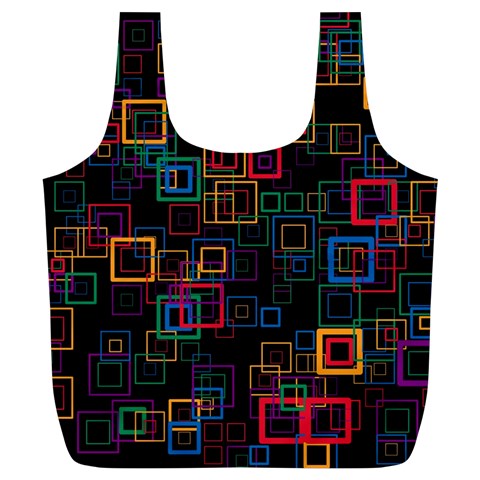 Retro Reusable Bag (XL) from ArtsNow.com Back