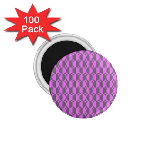 Retro 1.75  Button Magnet (100 pack) from ArtsNow.com Front