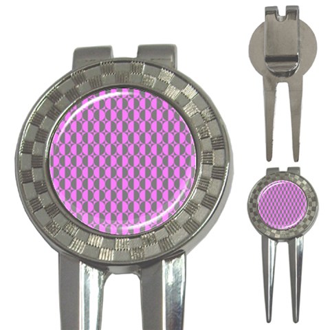 Retro Golf Pitchfork & Ball Marker from ArtsNow.com Front