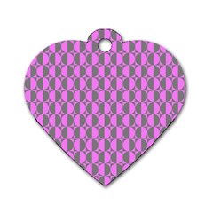 Retro Dog Tag Heart (Two Sided) from ArtsNow.com Front