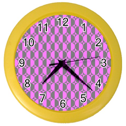 Retro Wall Clock (Color) from ArtsNow.com Front