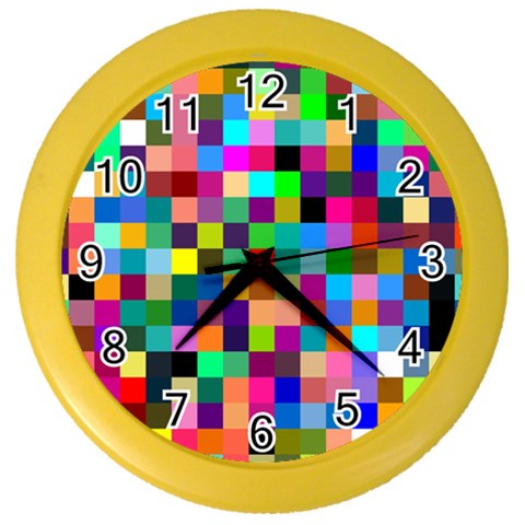 Tapete4 Wall Clock (Color) from ArtsNow.com Front