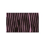 Zebra Sticker Rectangular (10 pack)