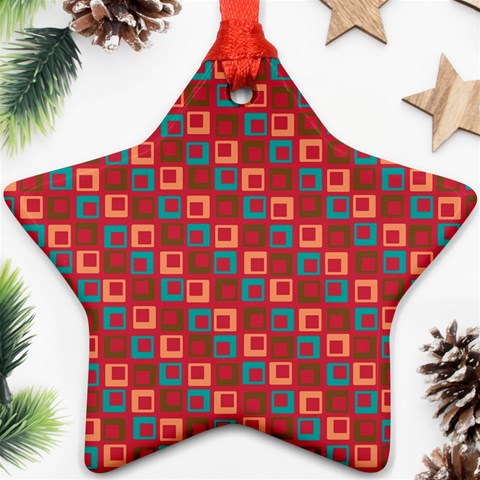 Retro Star Ornament from ArtsNow.com Front