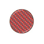 Retro Golf Ball Marker 4 Pack (for Hat Clip)