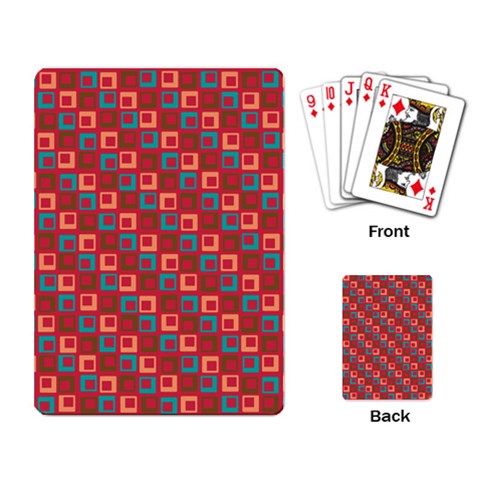 Retro Playing Cards Single Design from ArtsNow.com Back