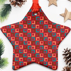 Retro Star Ornament (Two Sides) from ArtsNow.com Front