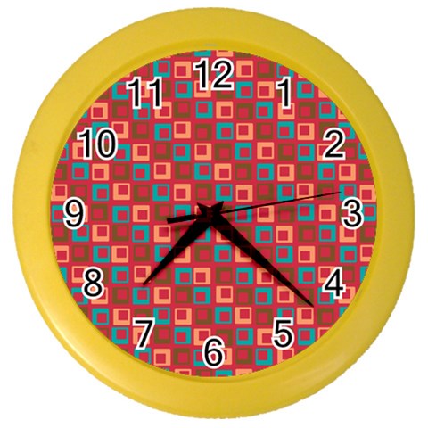 Retro Wall Clock (Color) from ArtsNow.com Front