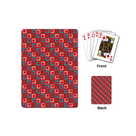 Retro Playing Cards (Mini) from ArtsNow.com Back