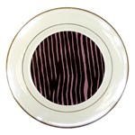 Zebra Porcelain Plate