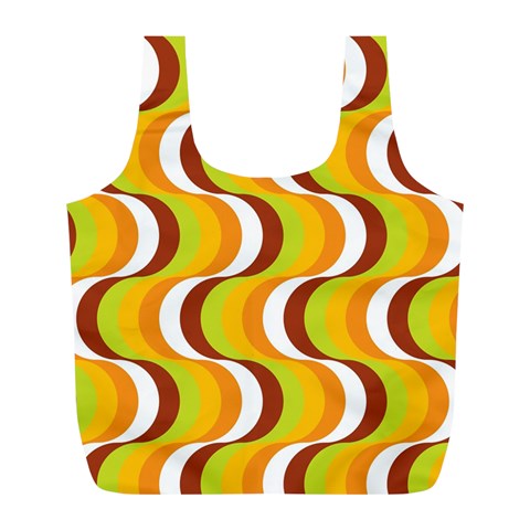 Retro Reusable Bag (L) from ArtsNow.com Back