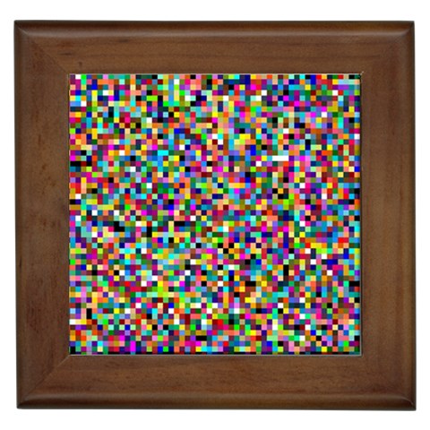 Color Framed Ceramic Tile from ArtsNow.com Front