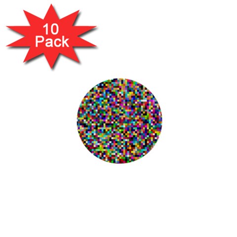 Color 1  Mini Button (10 pack) from ArtsNow.com Front