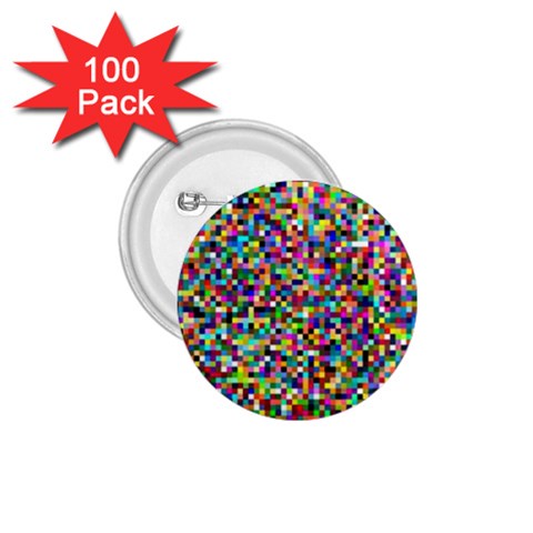 Color 1.75  Button (100 pack) from ArtsNow.com Front