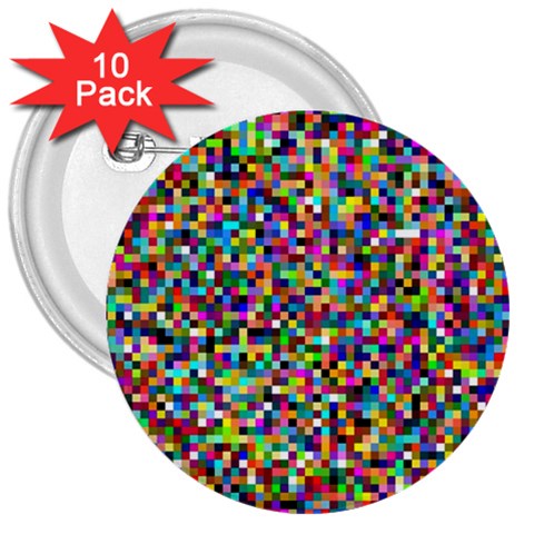 Color 3  Button (10 pack) from ArtsNow.com Front